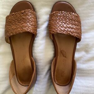 Madewell Nelda D’orsay Flats in Brown size 7.5